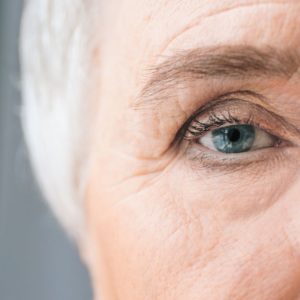 older woman eye